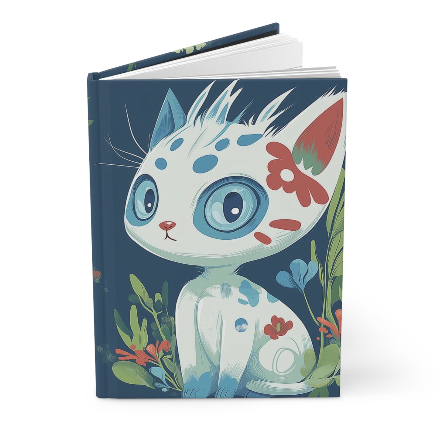 Kawaii Cats Hardcover Journal – Matte Finish