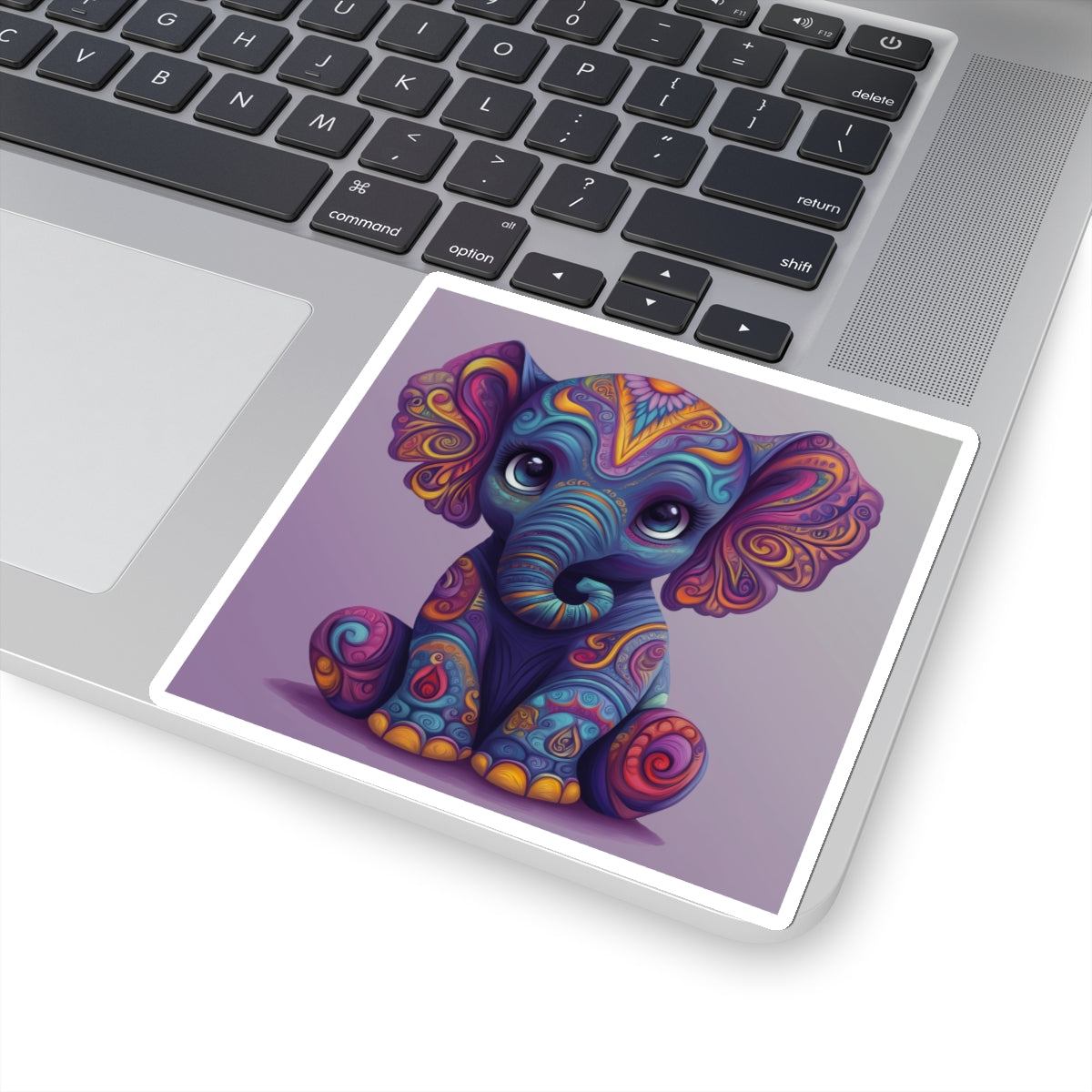 Kawaii Elephant Vinyl Sticker – Imaginary Pals Studio