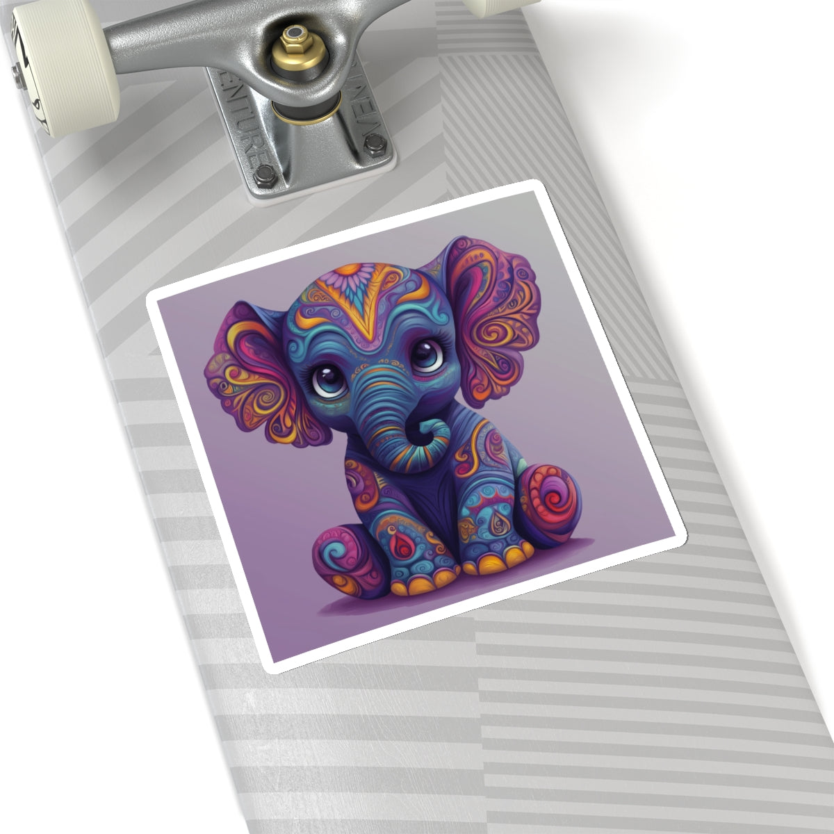 Kawaii Elephant Vinyl Sticker – Imaginary Pals Studio