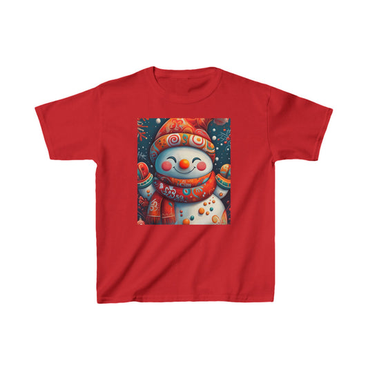 Festive Friends Kids T-shirt – Double Fun Christmas Designs!